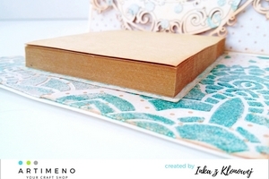 Kartka sztalugowa z notesem