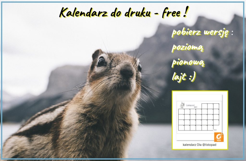 do pobrania kalendarze