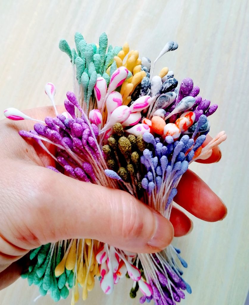 moje pręciki do kwiatków