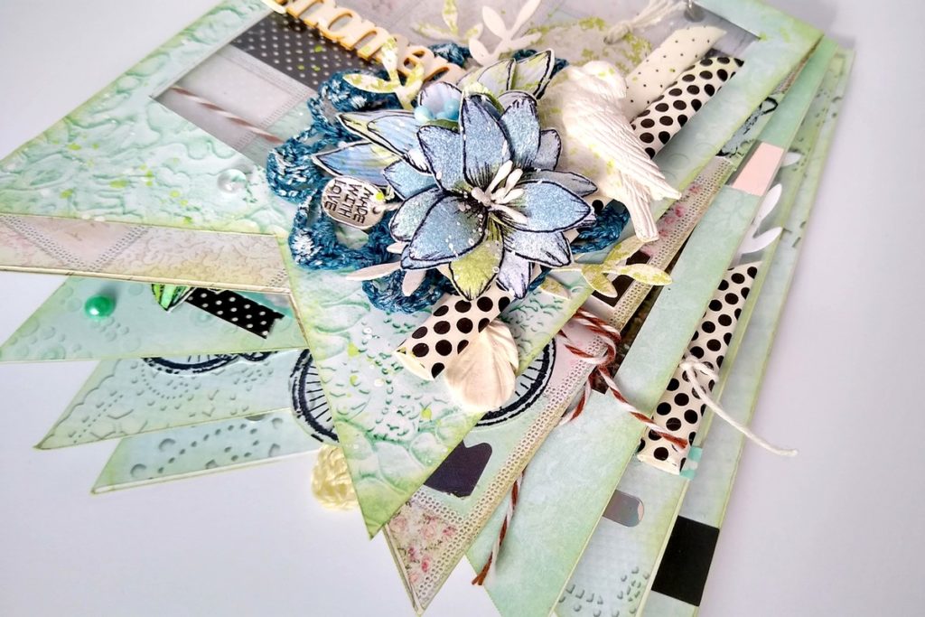 mini album scrapbooking