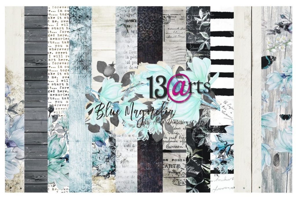 zestaw papierów blue magnolia kurs online