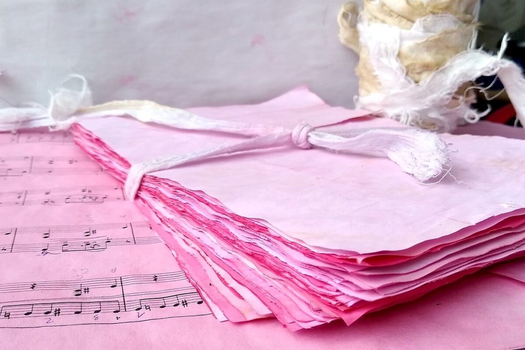 kartki do junk journala