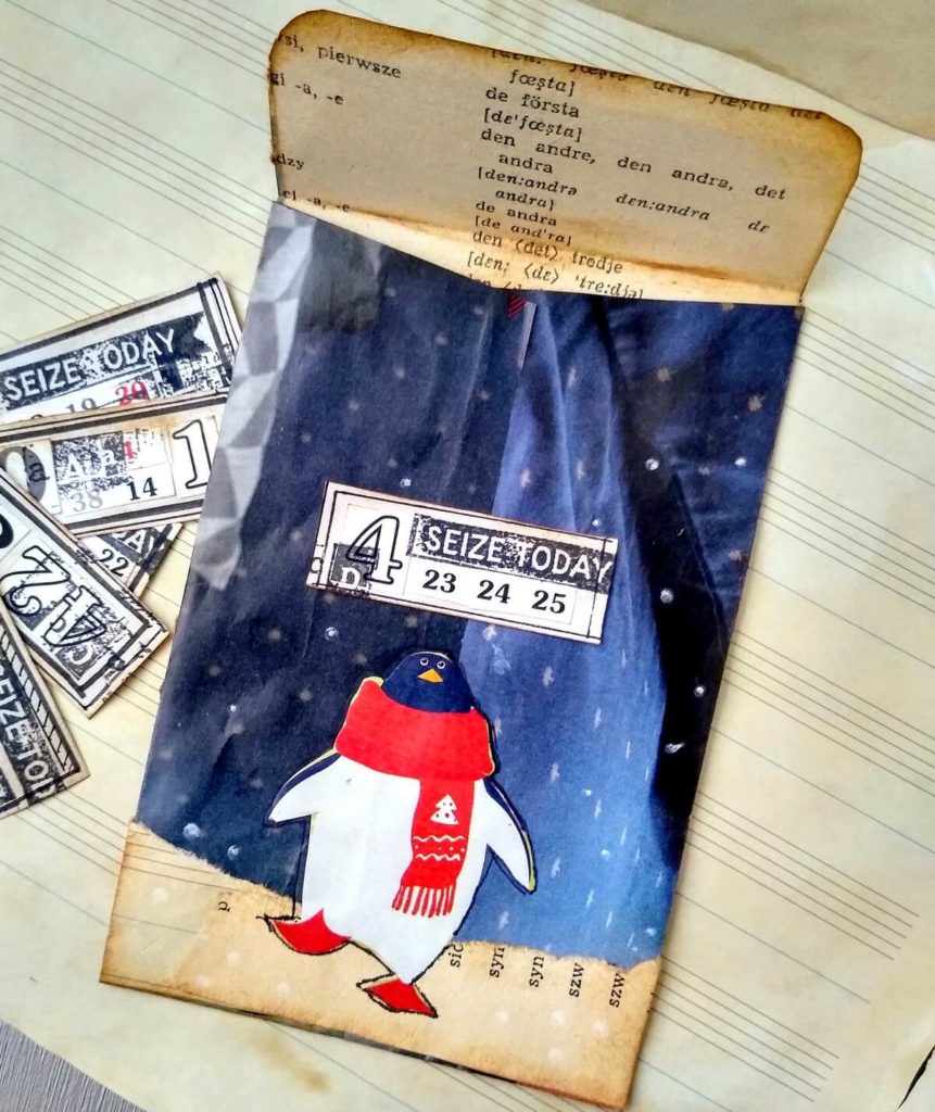 koperta do junk journala 