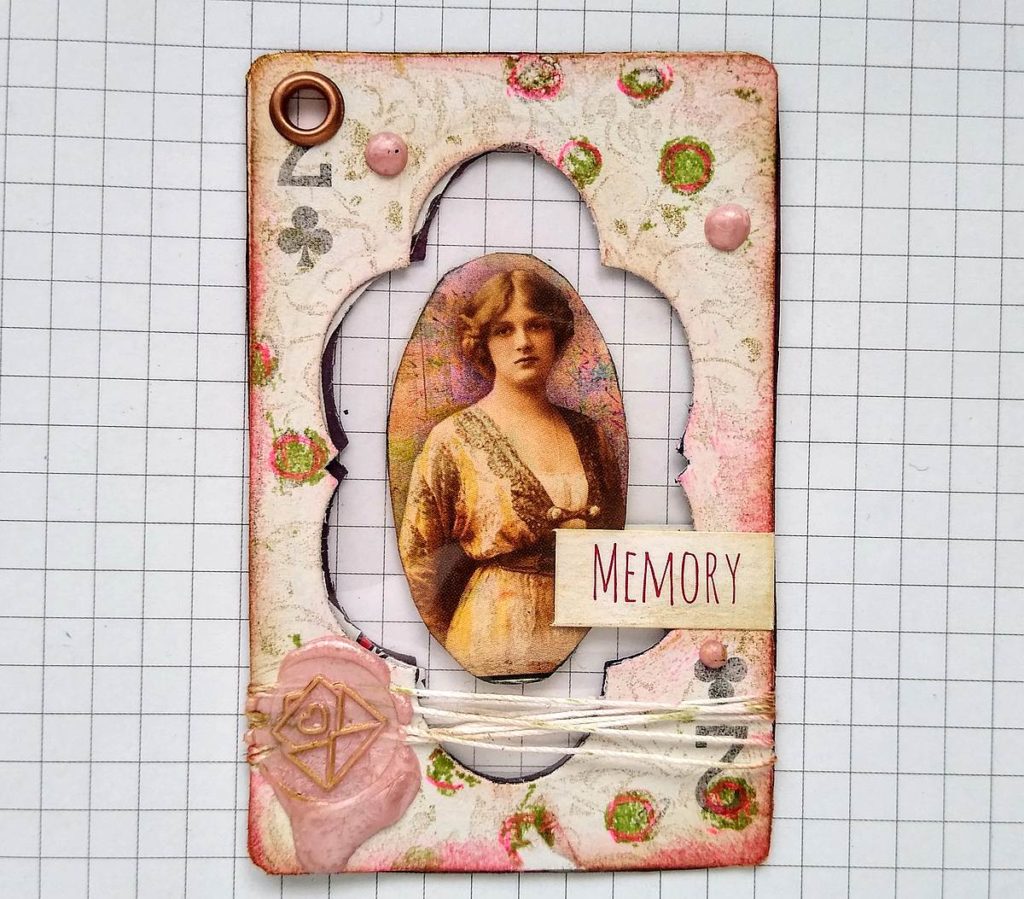 karte mini forma z okienkiem