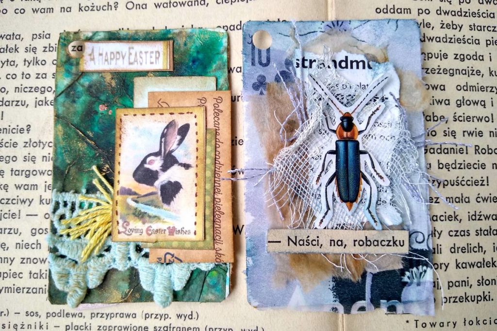 małe formy mixed media